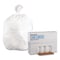 Boardwalk 60 gal Trash Bags, 39 in x 58 in, 0.6 mil, White, 100 PK H7658HWKR01 - alternate 4